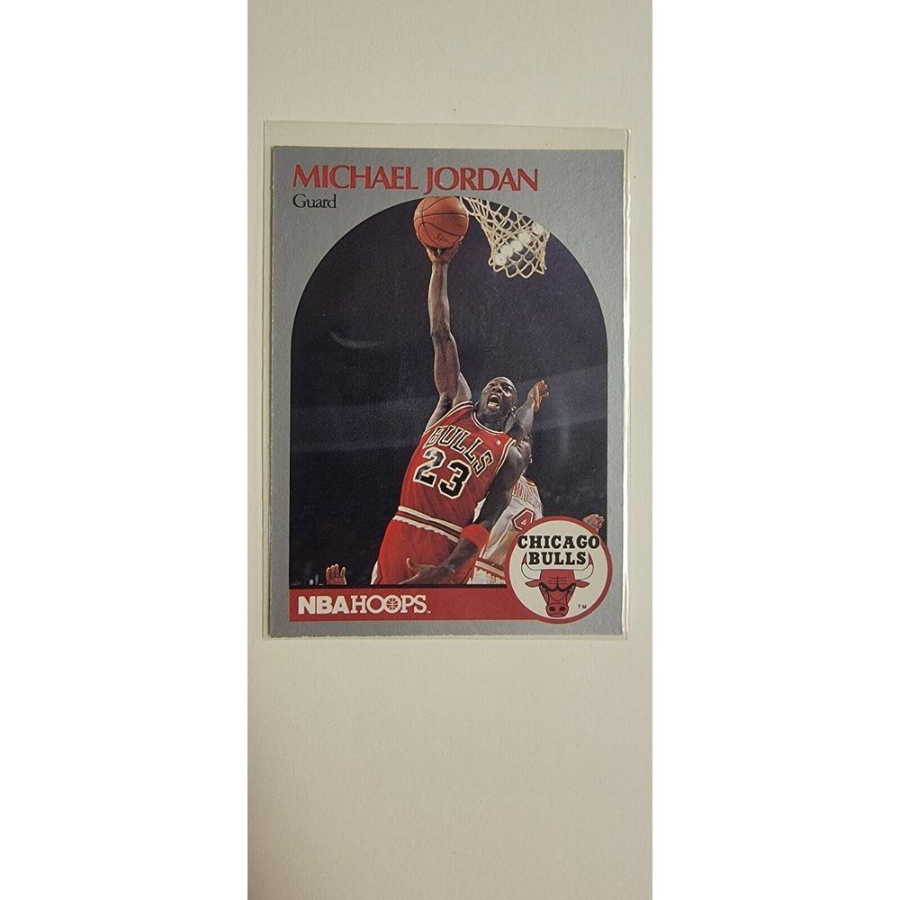1990-91 NBA Hoops - #65 Michael‎ Jordan